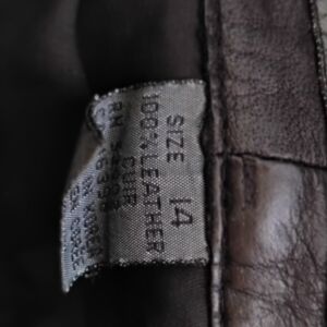 Liz Clairborborn Leather Skirt- Size 14